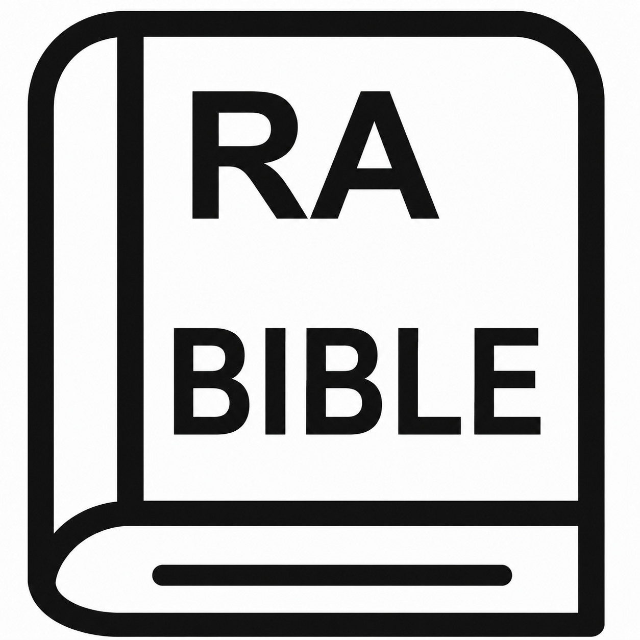 RA BIBLE 로고